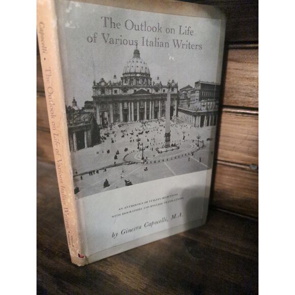 The Outlook on Life of Various‎ Italian Writers by Ginevra Capocelli, Hardcover - Picture 1 of 6